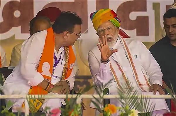 Country punishing Congress for its ‘sins’: PM Modi at Jalore rally