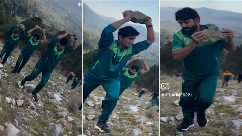 Pakistan cricketers undergo army-style training at school in Kakul ahead of T20 World Cup; watch videos