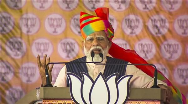 Congress stands with anti-national forces, INDIA bloc trying to weaken country: PM Modi at Barmer rally