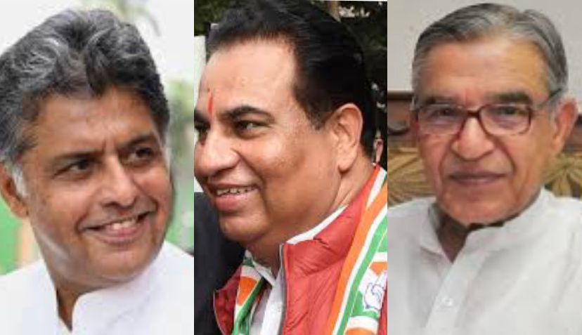 2 days after Manish Tewari gets Congress ticket from Chandigarh, Pawan Bansal’s close aides quit party posts