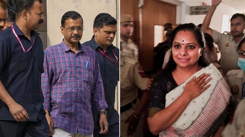 Delhi court extends judicial custody of CM Arvind Kejriwal, BRS leader Kavitha in excise policy case till May 7