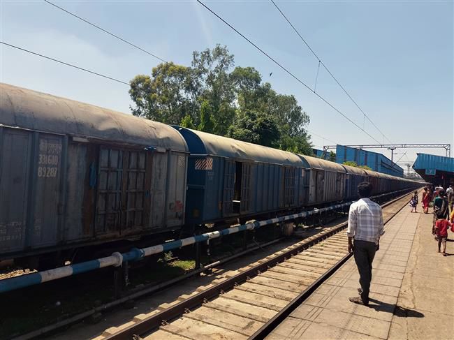 Ambala: Farmers’ agitation hits goods train traffic on eastern freight corridor