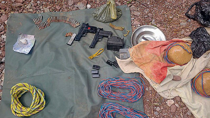 Terror hideout busted in Kupwara, arms seized