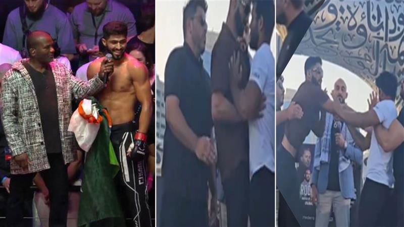 ‘How was the slap bro’: Pakistani athlete slaps India’s player, later raises Indian flag saying ‘this fight was for peace, we are not enemies’