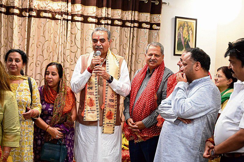 Poll promise of free treatment special gift for elderly: BJP Chandigarh candidate Sanjay Tandon