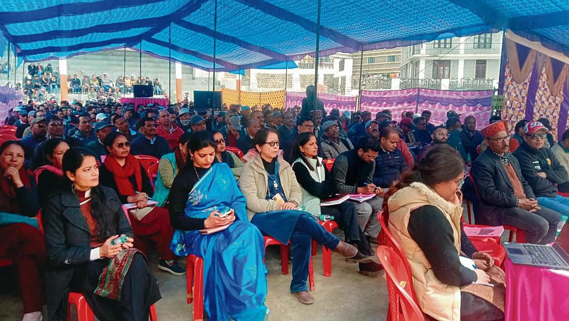 First poll rehearsal held in Lahaul & Spiti