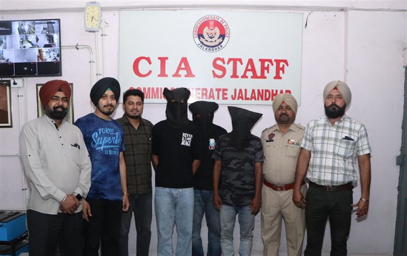 3 members of Jaggu Bhagwanpuria gang arrested in Punjab's Jalandhar
