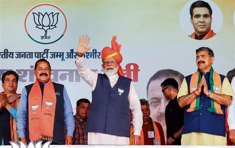 J&K will get statehood, time not far for Assembly poll: PM Modi in Udhampur
