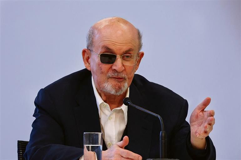 Thought I was dying... losing eye upsets me every day': Salman Rushdie  relives 2022 knife attack : The Tribune India