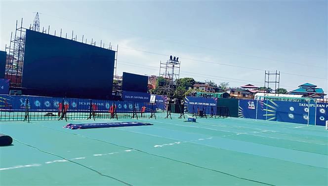 IPL fan park in Hamirpur, match on screen today