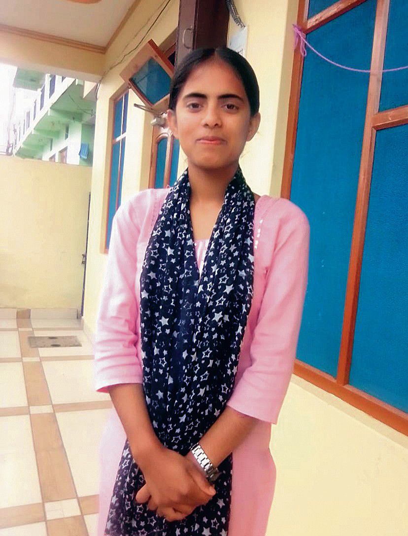 Neha from trans-Giri area of Sirmaur shines in Class XII exams