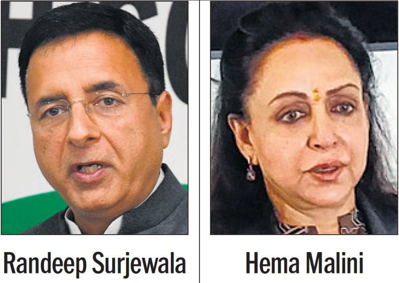 Randeep Surjewala put on EC notice over Hema Malini remark; Mallikarjun Kharge asked to list steps taken