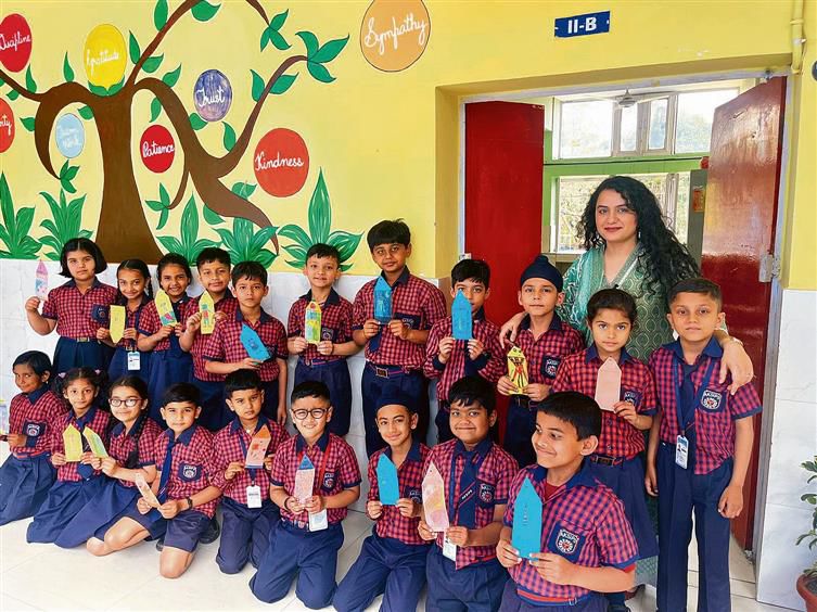 ‘No Bag Day’ observed at AKSIPS-41, Chandigarh