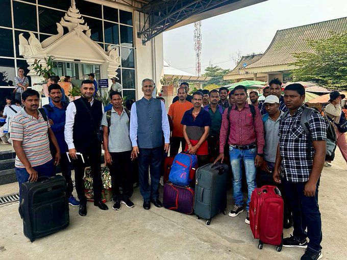 17 Indians, lured into unsafe work in Laos, on way back home: EAM Jaishankar