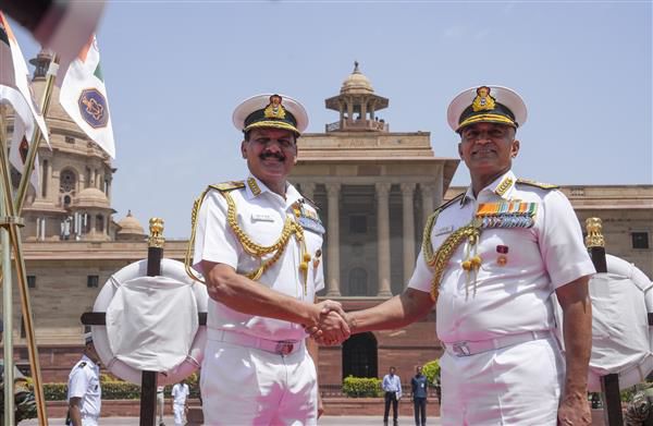 Will be operationally ready to win war at sea, says Navy chief Admiral Dinesh Kumar Tripathi