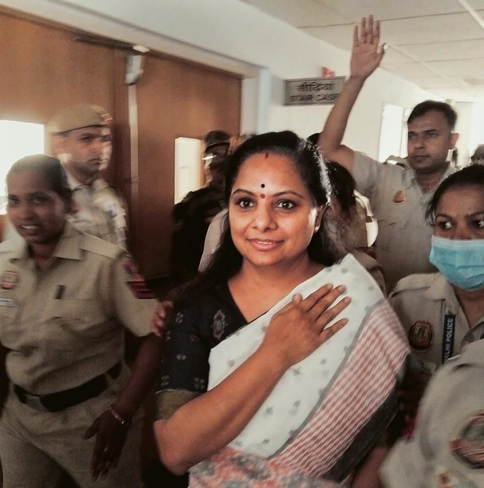 BRS leader K Kavitha’s judicial custody extended, quizzed in Tihar Jail