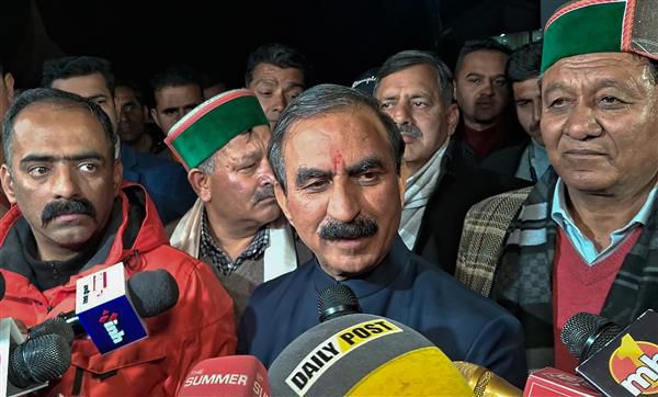 BJP candidate Sudhir Sharma lodges police complaint against Himachal Pradesh CM Sukhwinder Sukhu