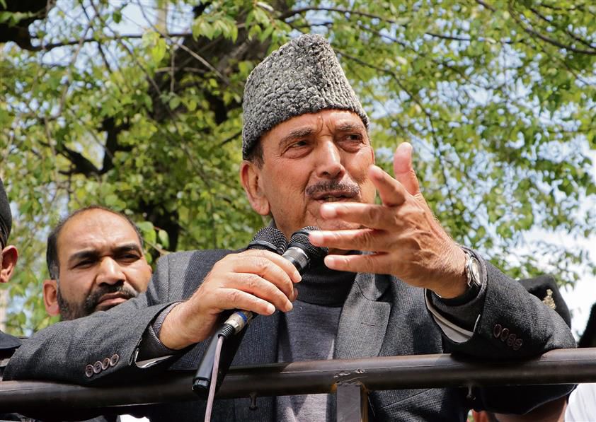 Won’t form alliance for Lok Sabha election, says Ghulam Nabi Azad