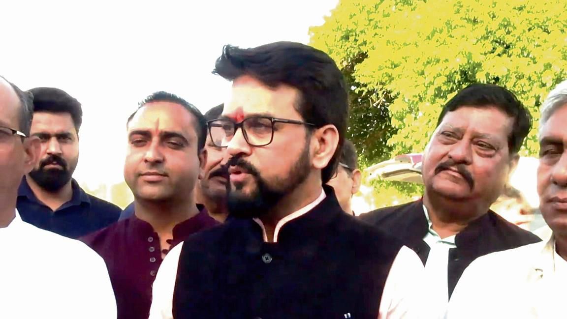 Rahul Gandhi has neither vision nor mission to lead nation: Anurag Thakur