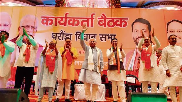 Former Haryana CM Khattar attributes BJP’s success to party workers