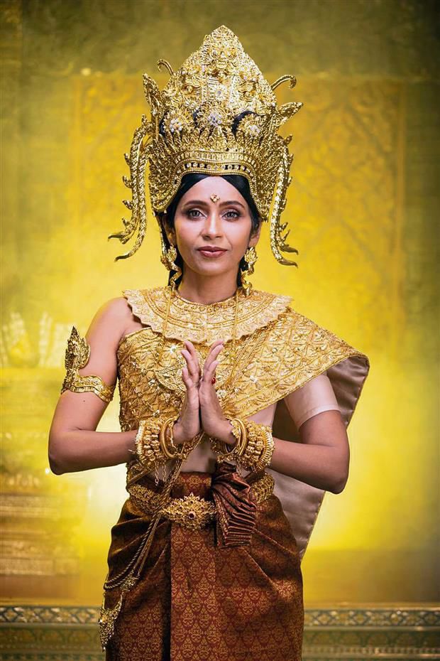 Envoy dresses as ‘apsara’ on Cambodian New Year : The Tribune India