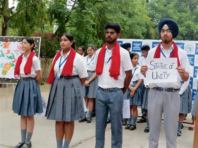 Special assembly held on World Heritage Day at Banyan Tree School, Chandigarh