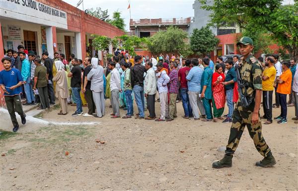 Over 26 per cent polling in Jammu Lok Sabha seat in first 4 hours