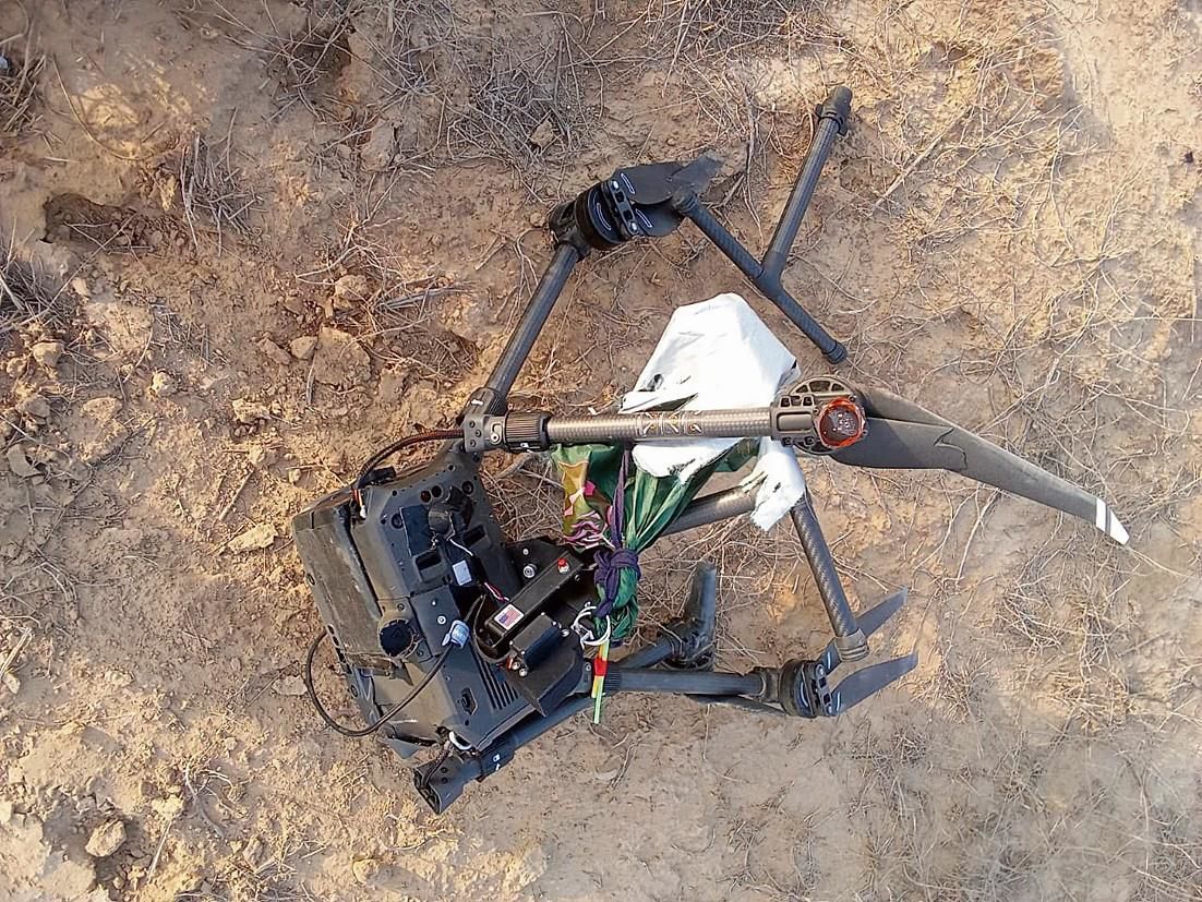 Abohar: 1.7 kg heroin, damaged drone seized on border