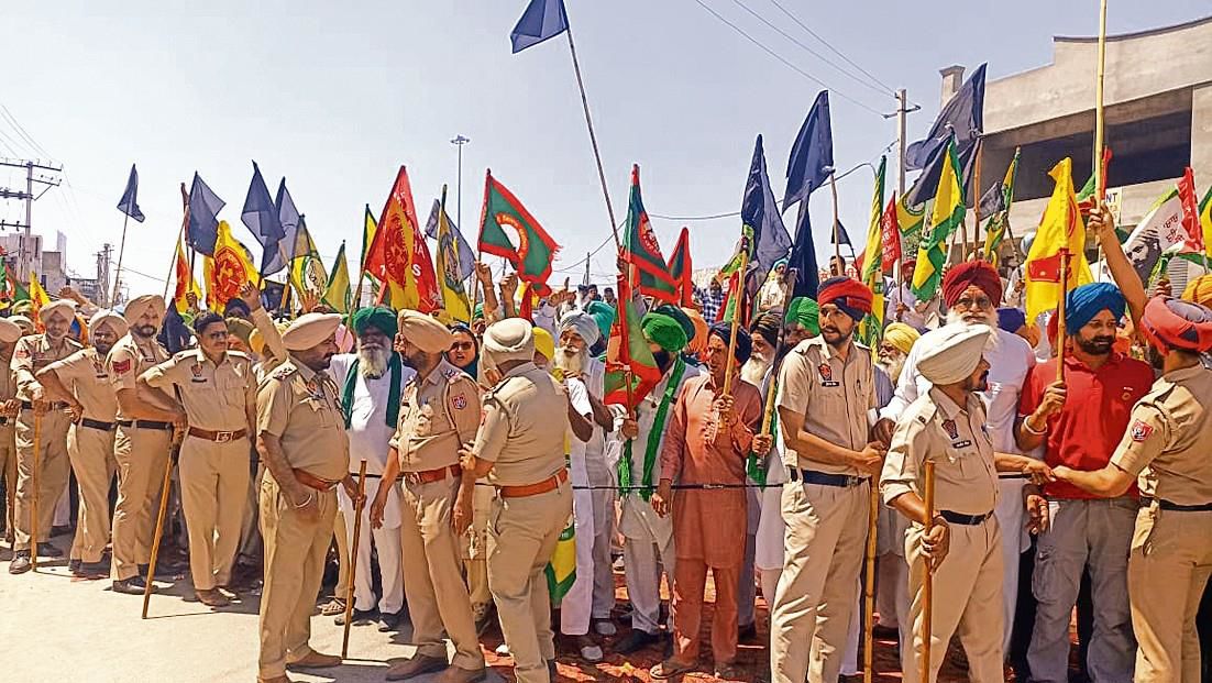 Campaigning gathers pace in Punjab, so do protests against BJP’s nominees