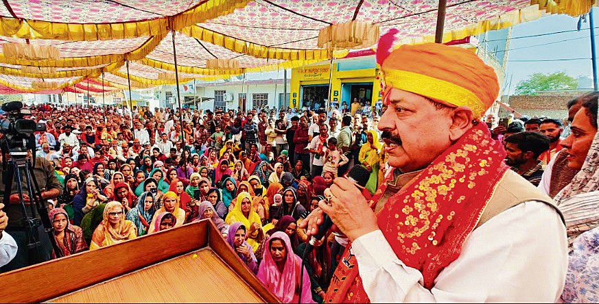 Udhampur among top 3 districts in rural road construction: Jitendra Singh