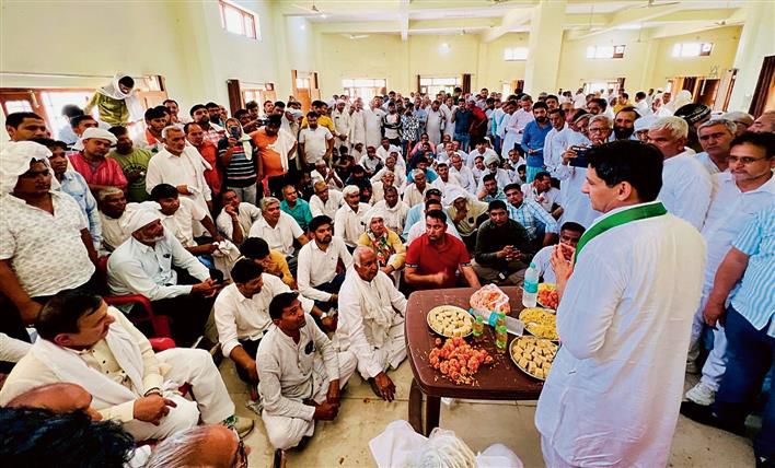 Rather than village protests, punish BJP, JJP through vote: Deepender Hooda to farmers