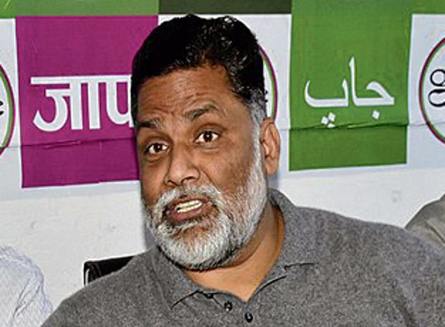 Pappu Yadav urges RJD supremo Lalu to leave Purnia seat for Congress