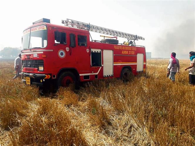 70 fire incidents on average during crop harvesting every year