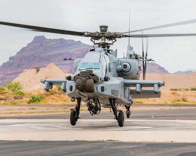 IAF's Apache helicopter makes precautionary landing in Ladakh, both pilots safe