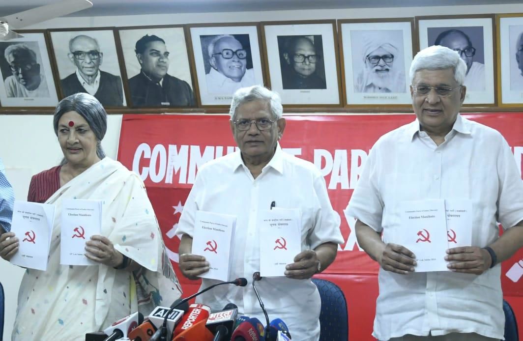 CPI(M) releases Lok Sabha poll manifesto, promises to scrap ‘draconian’ UAPA, PMLA
