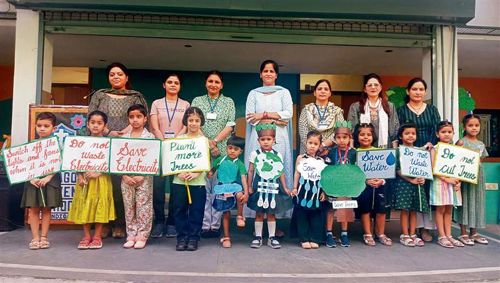 Paragon Convent School, Chandigarh, celebrates Earth Day