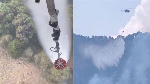 IAF helicopter roped in to douse forest fires in Uttarakhand