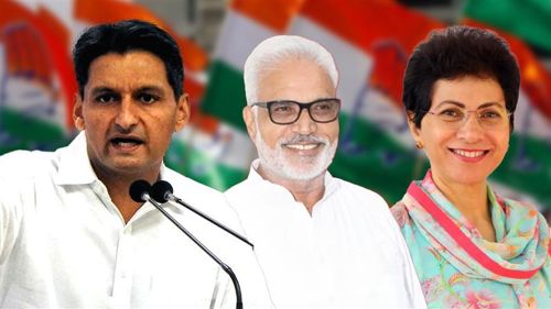 Congress names candidates for 8 Haryana LS seats, fields Kumari Selja, Deepender Hooda