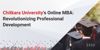 How is Chitkara University Revolutionizing Professional Development with Its Online MBA Program?
