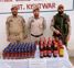 Illicit liquor seized in Kuleed area of Kishtwar town