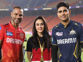 Preity Zinta happily poses with Shubman Gill, Shikhar Dhawan post GT vs PBKS match