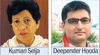 Selja picked for Sirsa, Deepender Rohtak