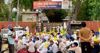 Farmers protest against BJP leaders in Malerkotla