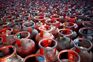 CM’s flying squad seizes 282 LPG cylinders, vehicles from illegal godown