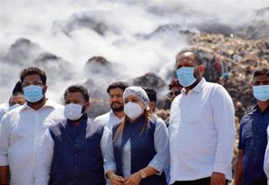 Delhi MC to probe landfill  fire incident in Ghazipur