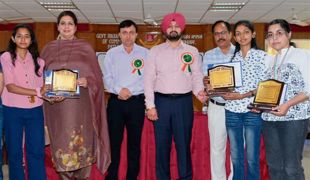 Patiala: Prize distribution at Govt College of Commerce