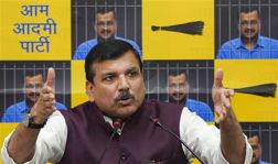 AAP's Sanjay Singh accuses BJP of flip-flop on spectrum allocation