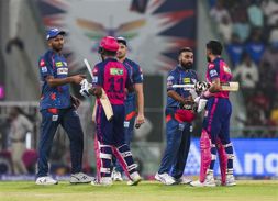 IPL 2024: RR takes royal stride towards play-off, beat LSG by 7 wickets