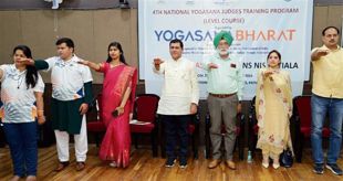 national yogasana training programme kicks off