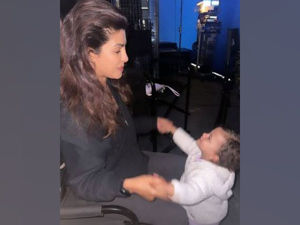 Priyanka Chopra enjoys work day with daughter Malti Marie on sets of ‘Heads of State’